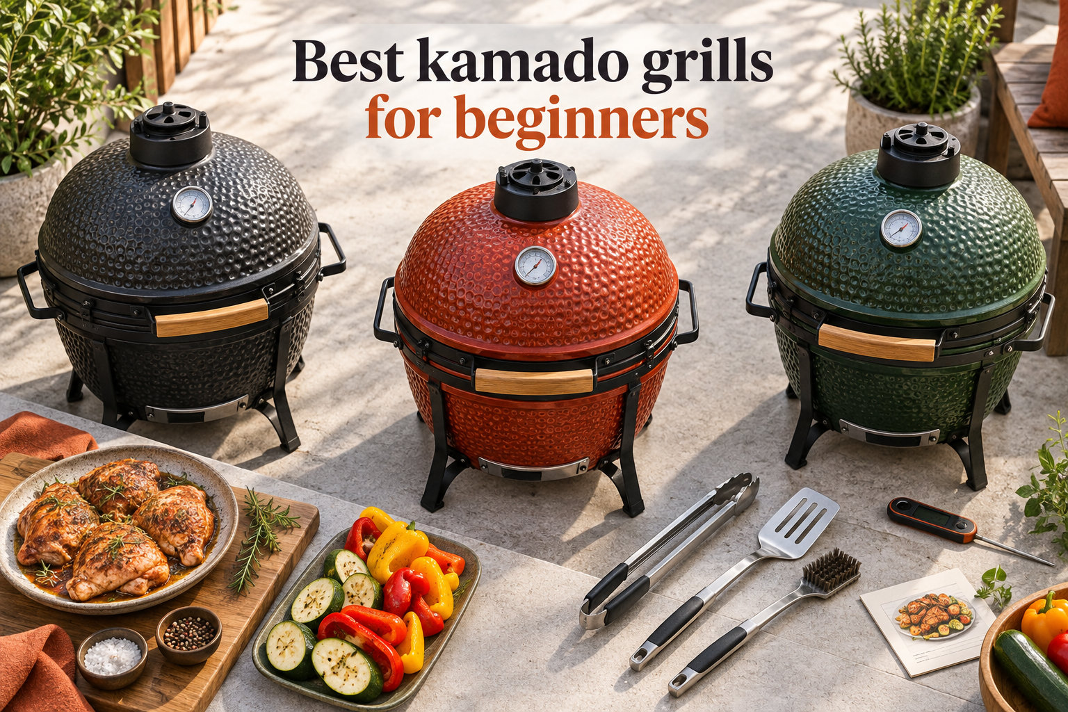 Best kamado grills for beginners