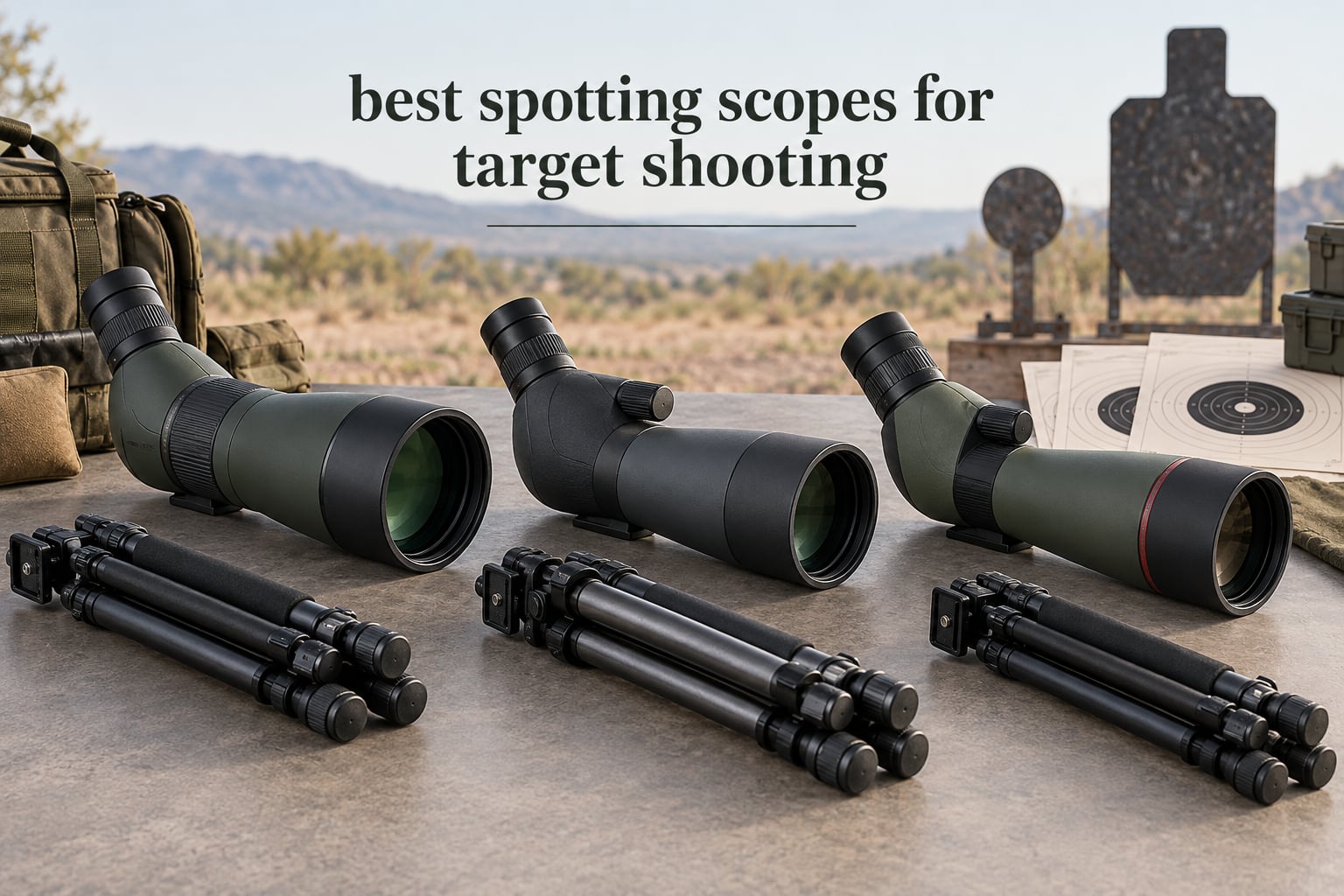 best spotting scopes for target shooting