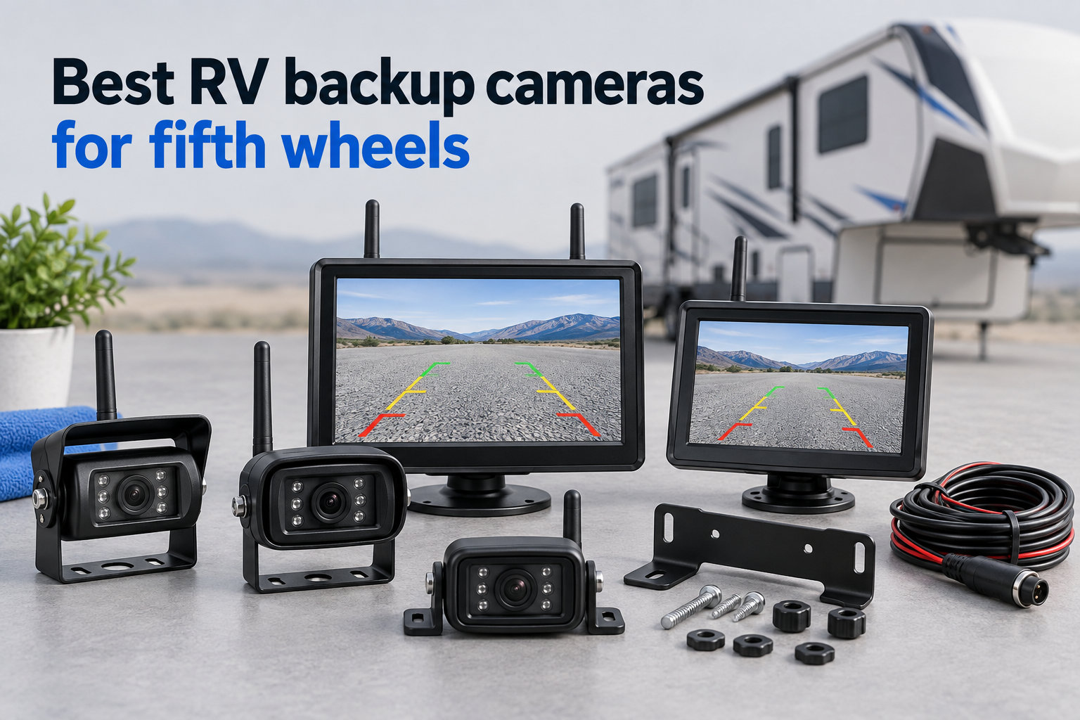 Best RV backup cameras for fifth wheels