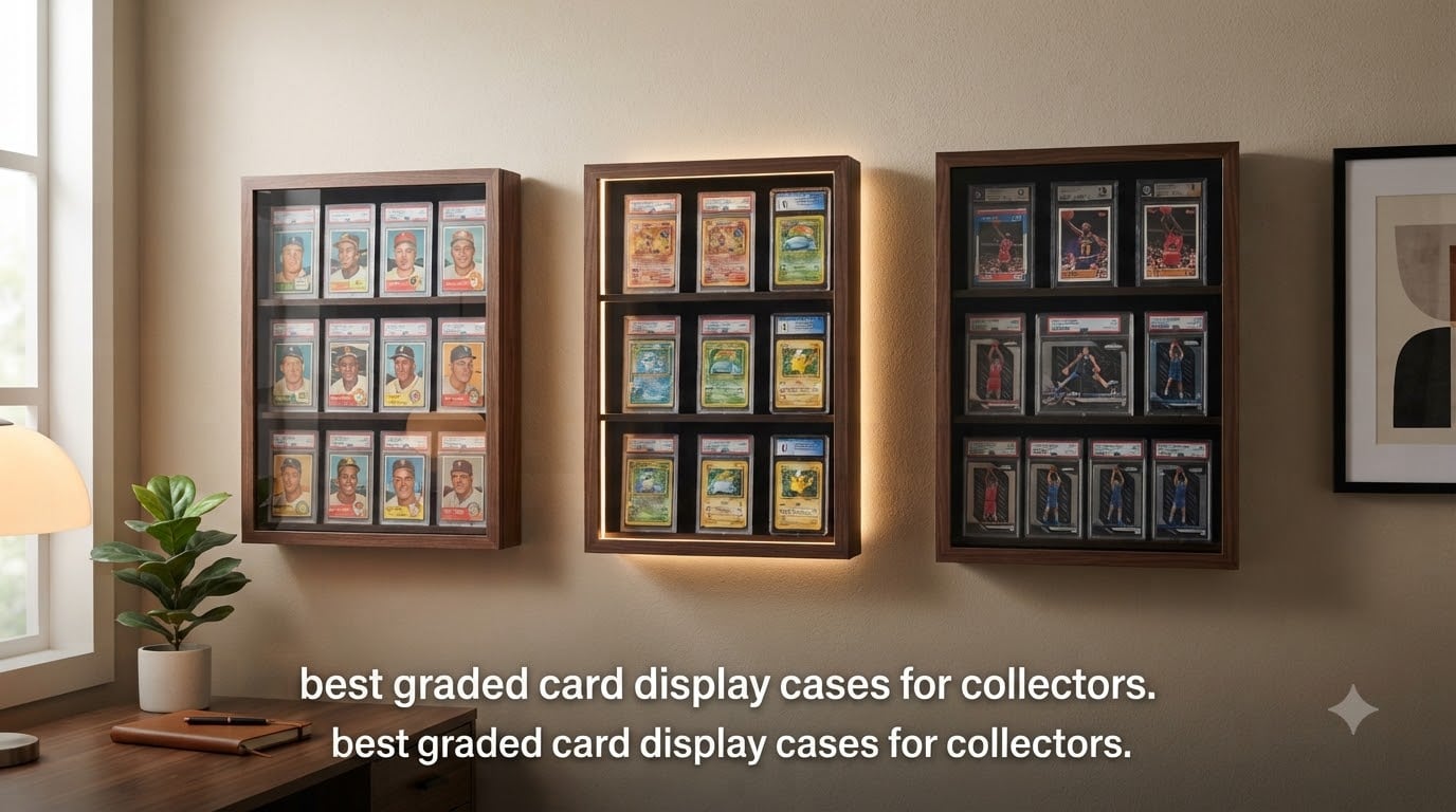 best graded card display cases for collectors