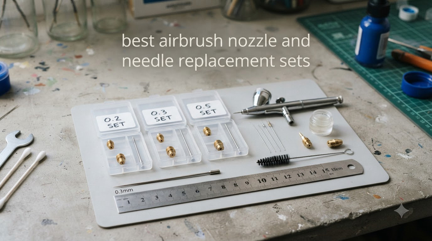 best airbrush nozzle and needle replacement sets