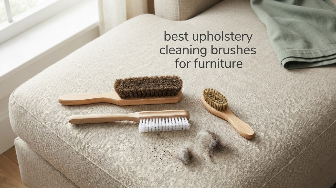 best upholstery cleaning brushes for furniture