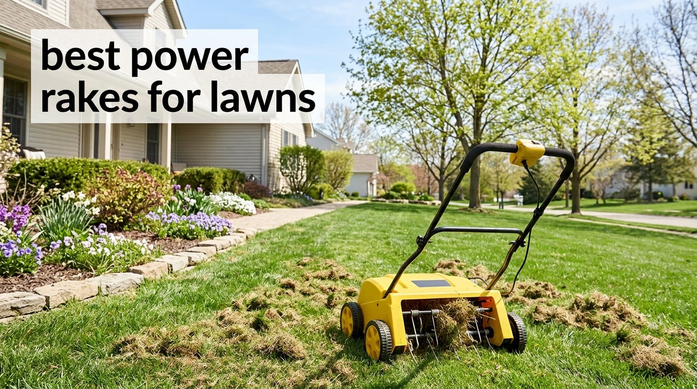 best power rakes for lawns