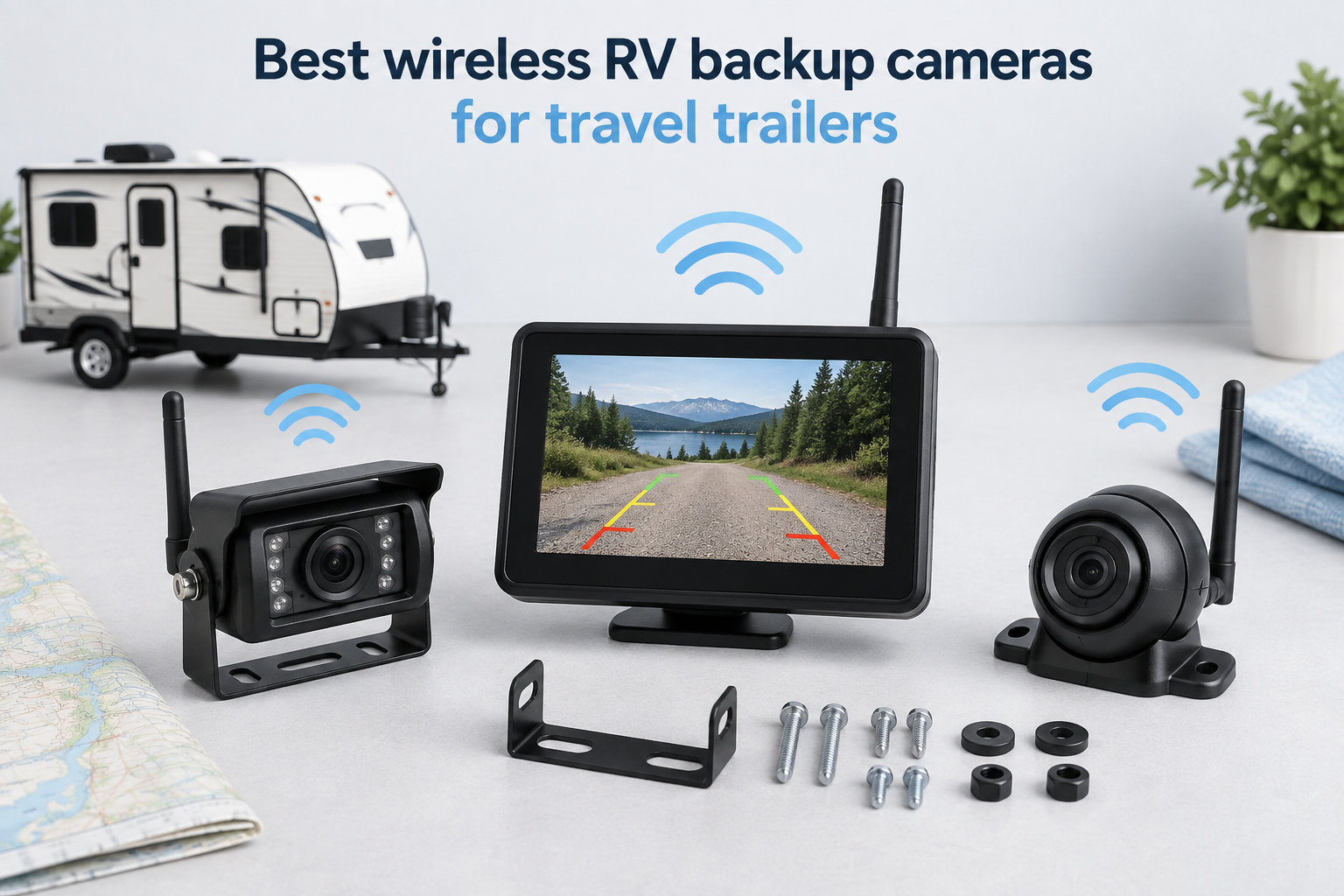 Best wireless RV backup cameras for travel trailers