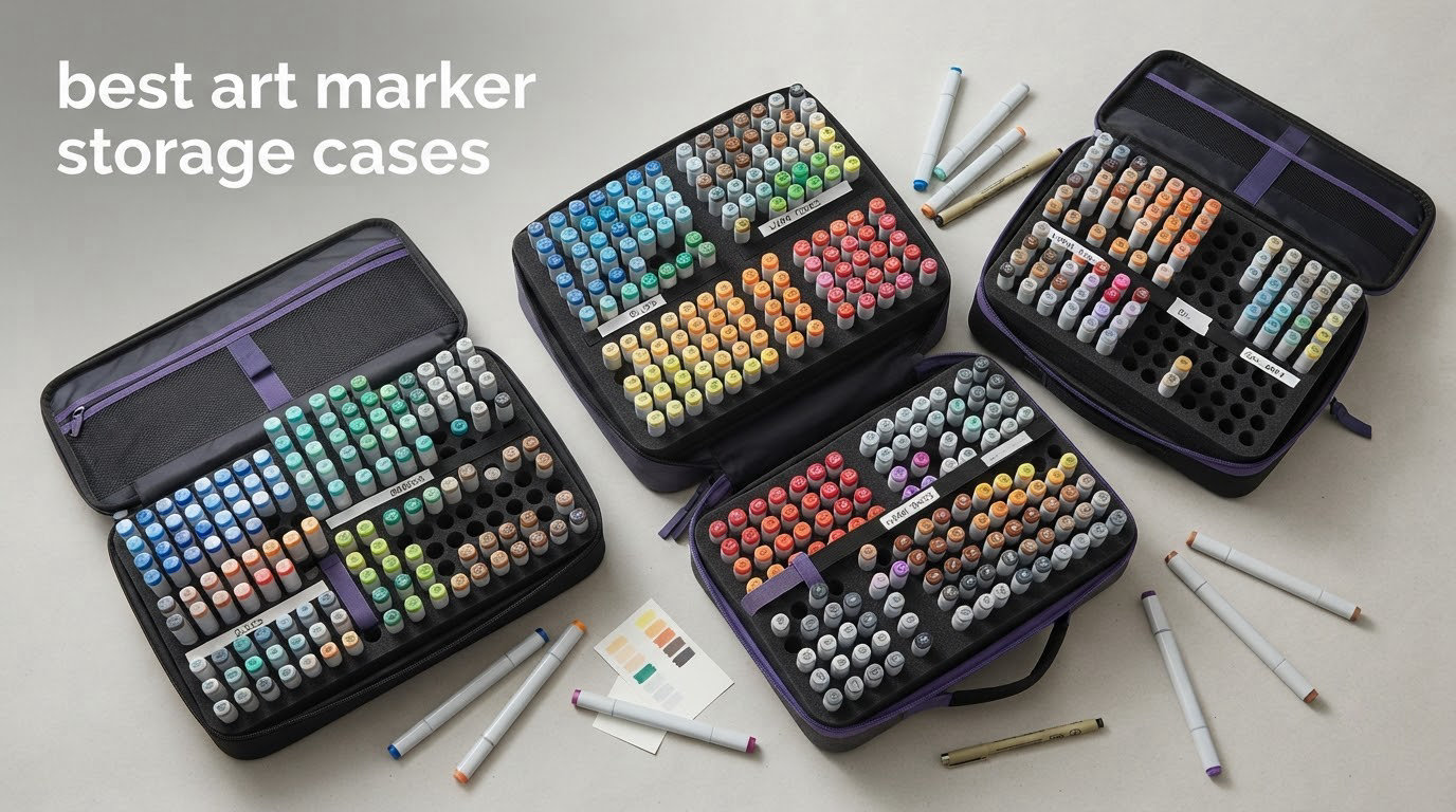 best art marker storage cases