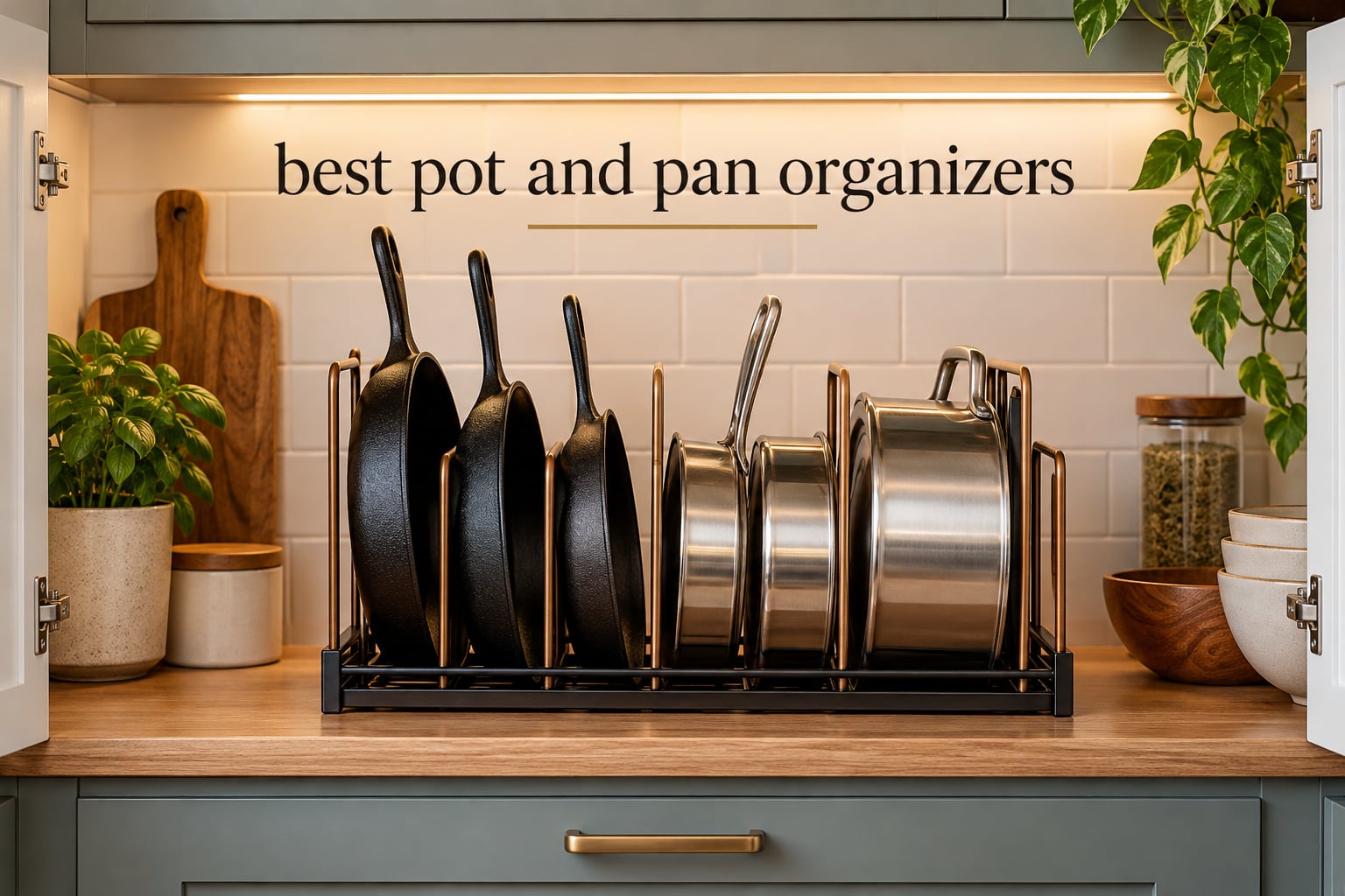 best pot and pan organizers