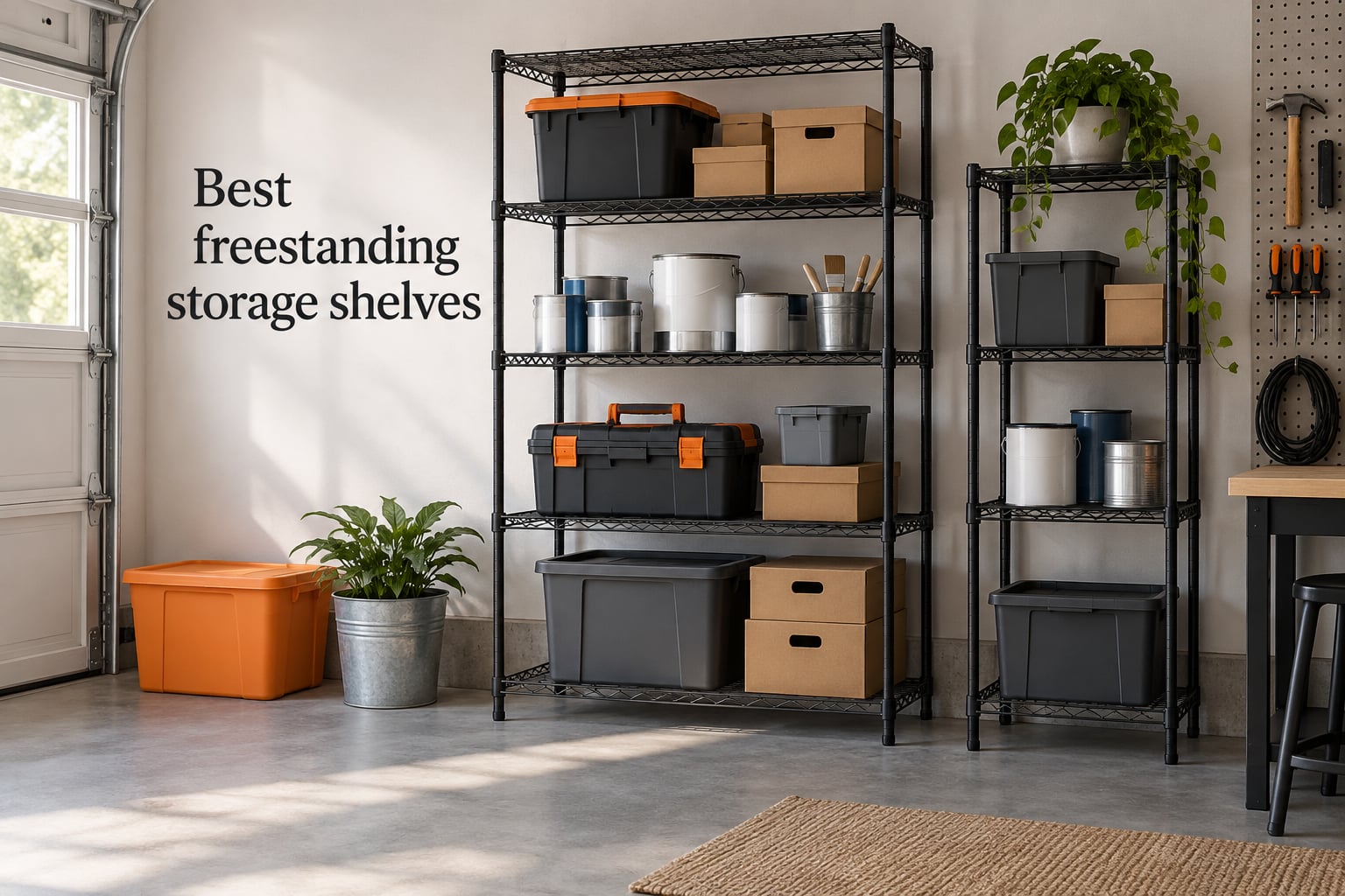 Best freestanding storage shelves