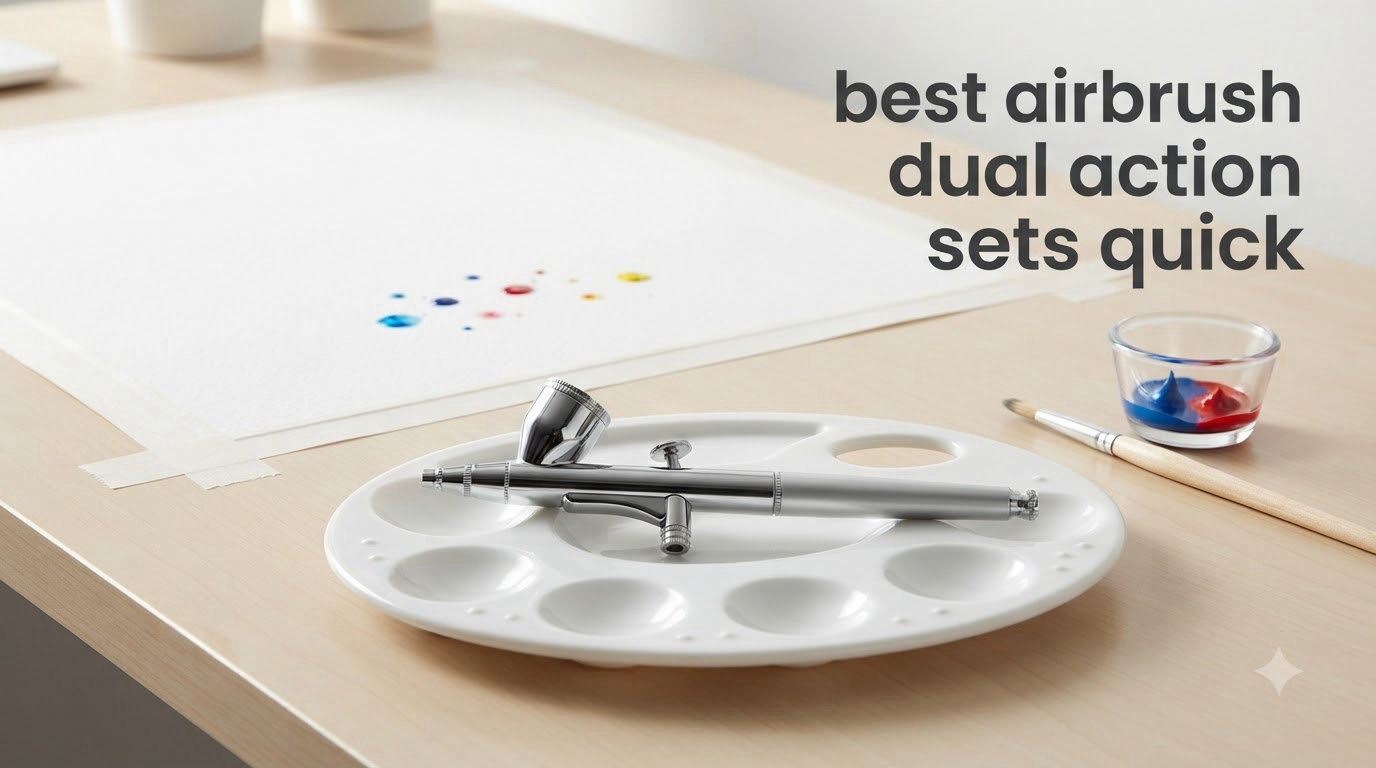 best airbrush dual action sets quick