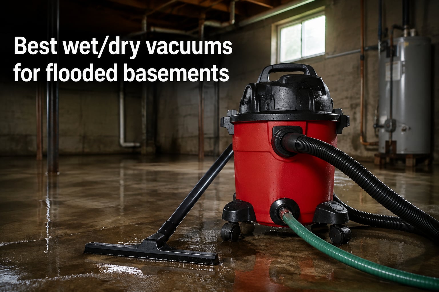 Best wet/dry vacuums for flooded basements