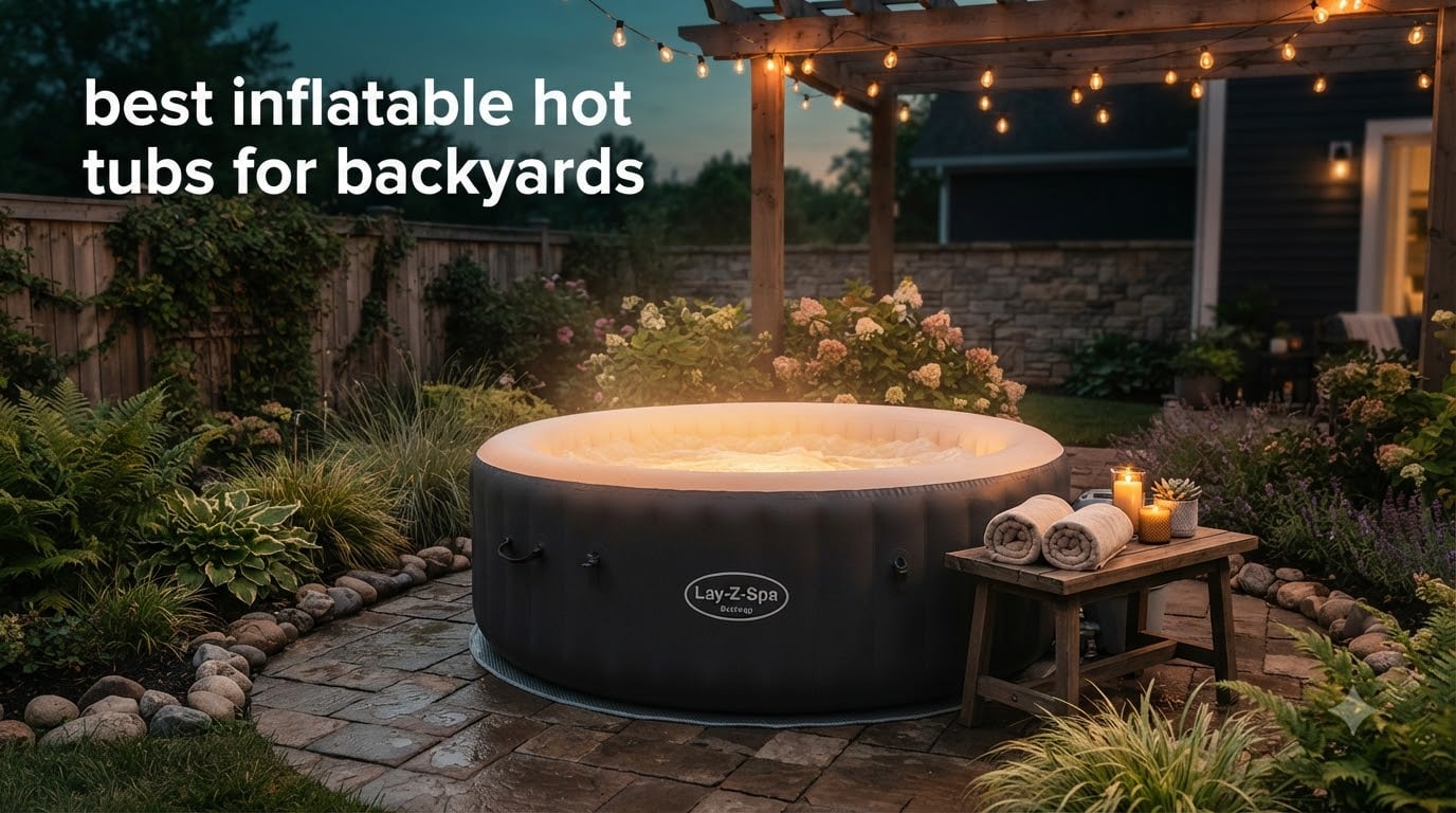 best inflatable hot tubs for backyards