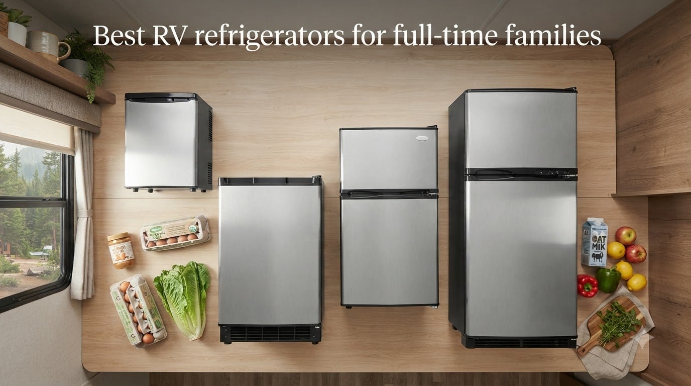 Best RV refrigerators for full-time families