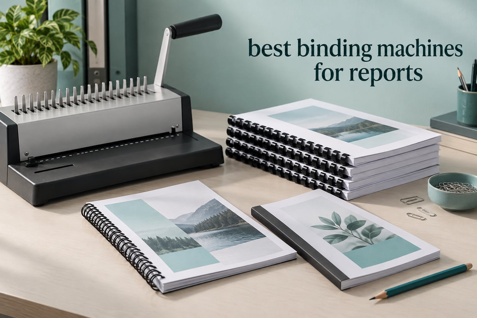 best binding machines for reports
