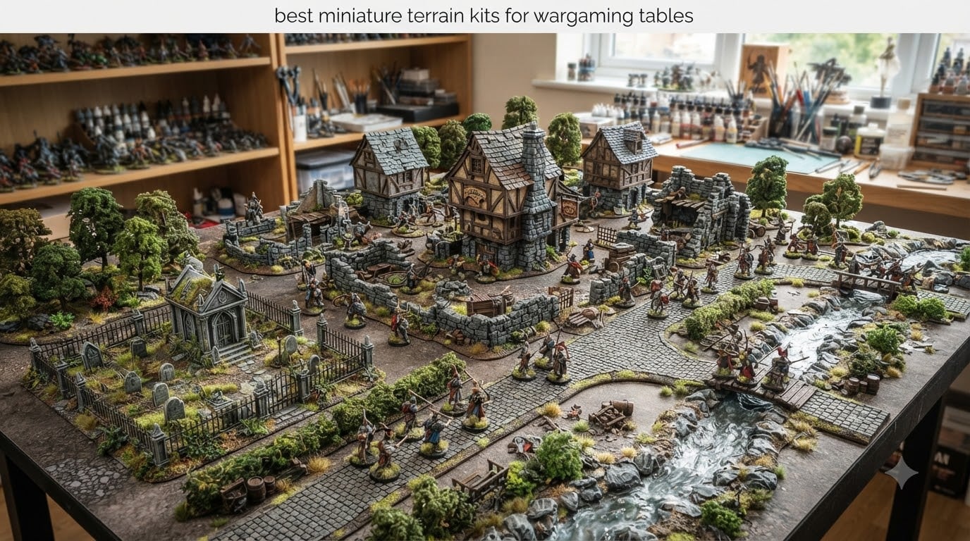 best miniature terrain kits for wargaming tables