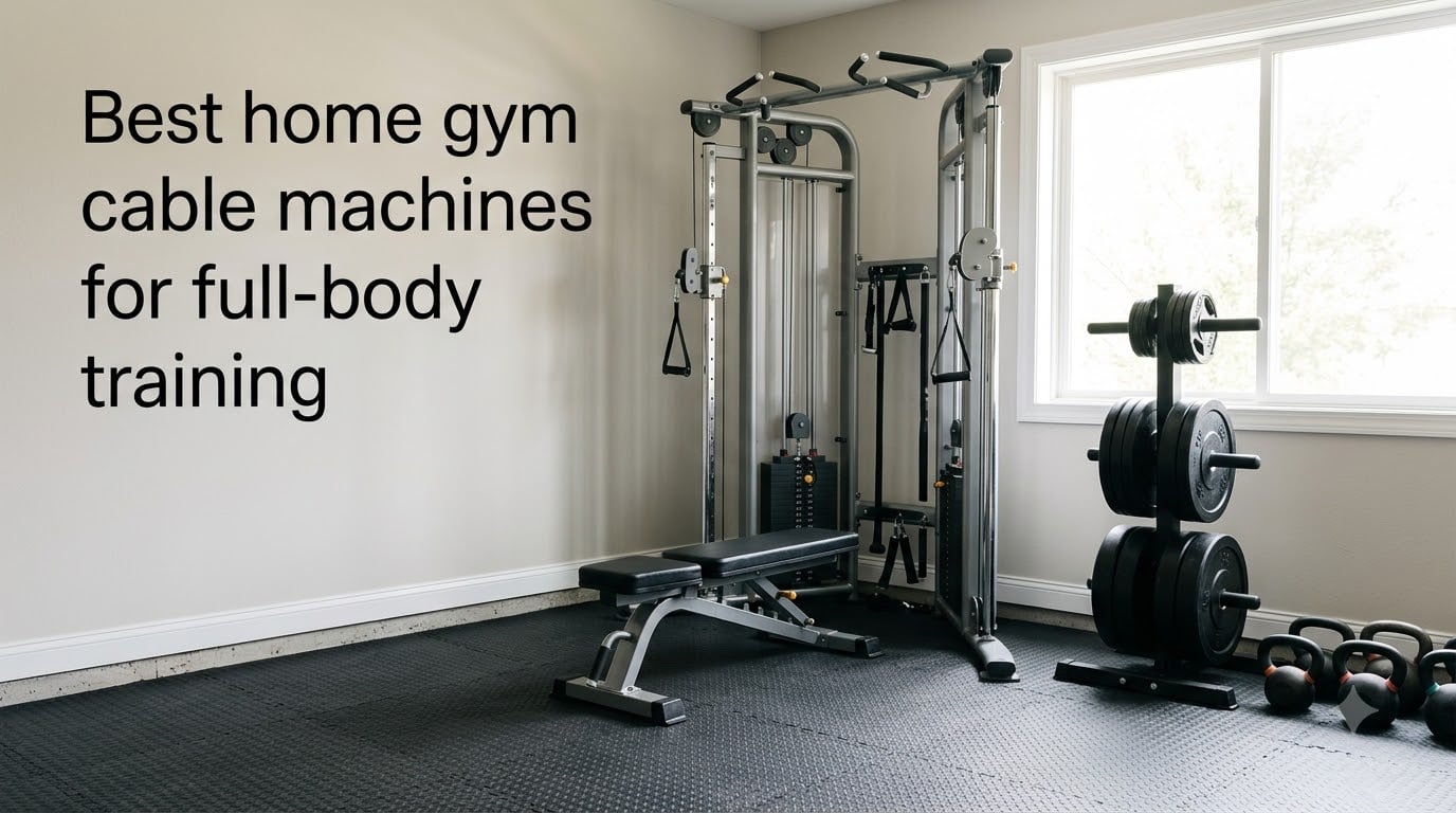 Best home gym cable machines for full-body training