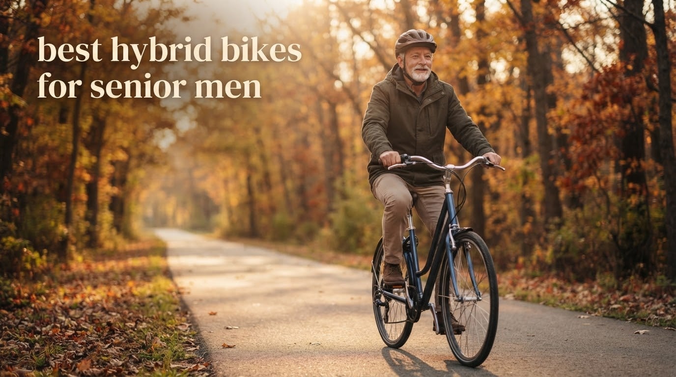 best hybrid bikes for senior men