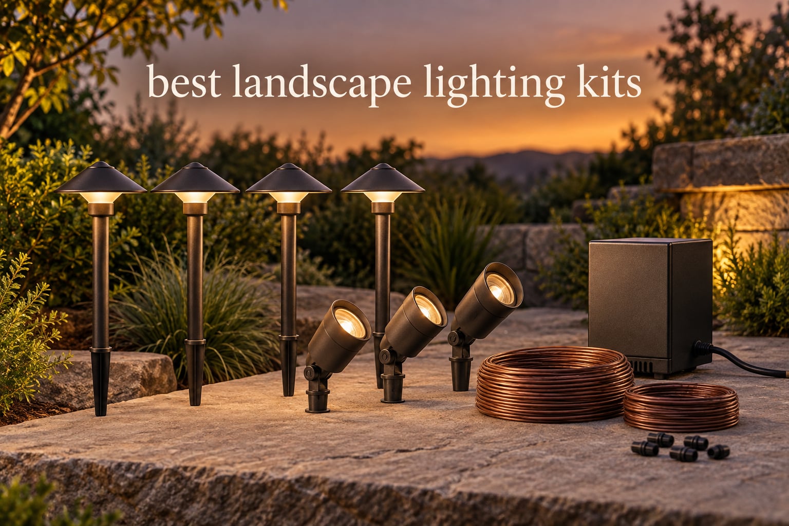 best landscape lighting kits