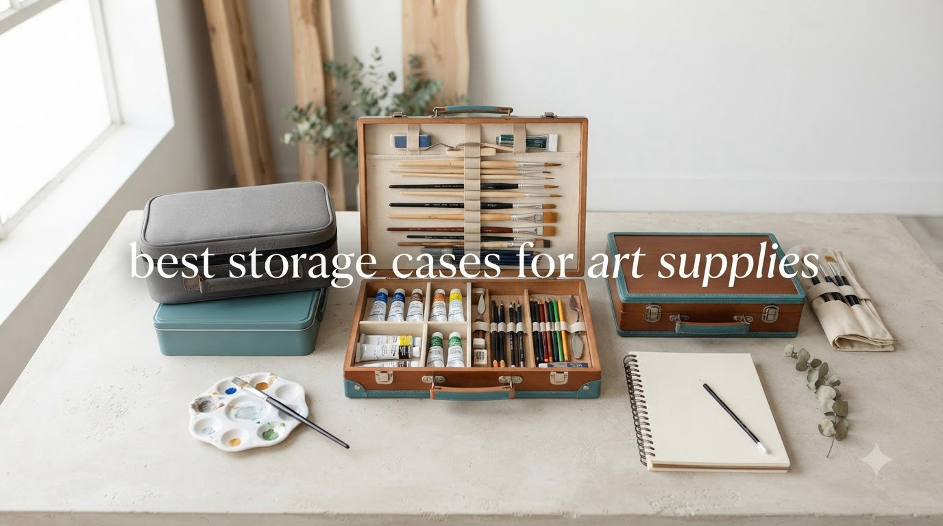 best storage cases for art supplies
