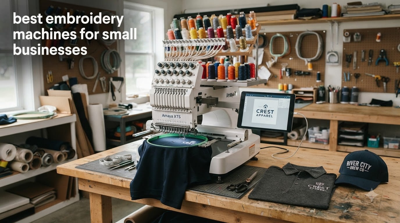 best embroidery machines for small businesses