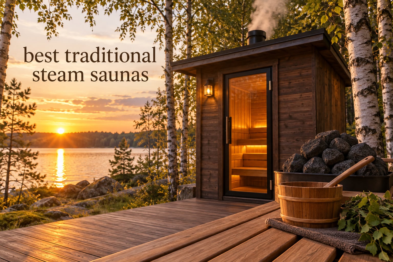best traditional steam saunas
