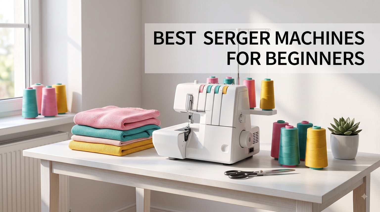 best serger machines for beginners