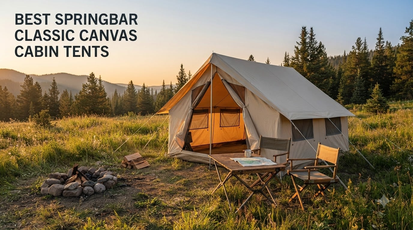 best springbar classic canvas cabin tents