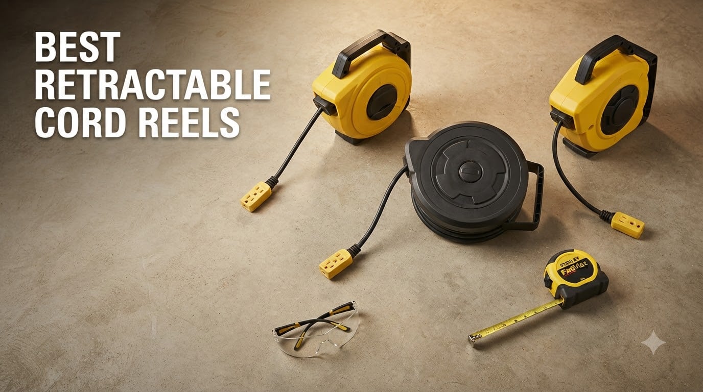 best retractable cord reels