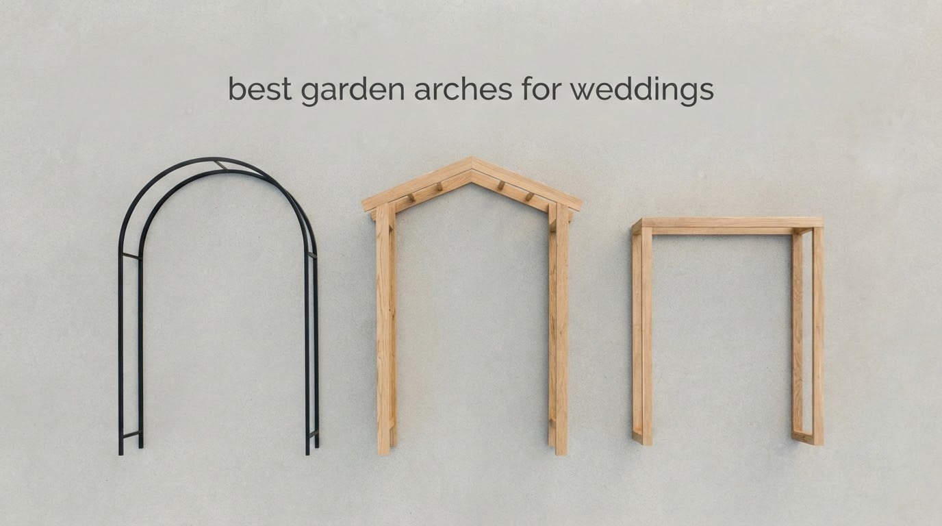 best garden arches for weddings