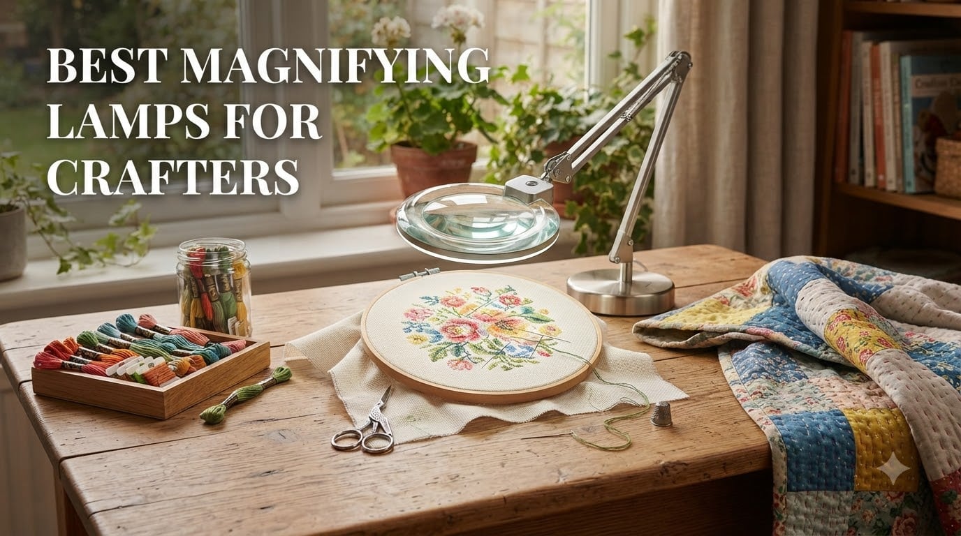 best magnifying lamps for crafters