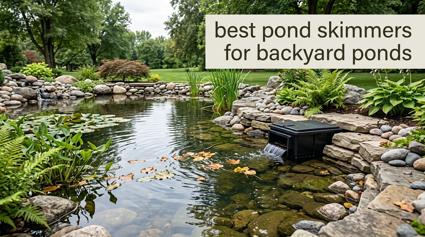 best pond skimmers for backyard ponds