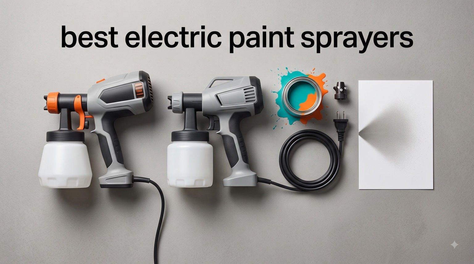 best electric paint sprayers