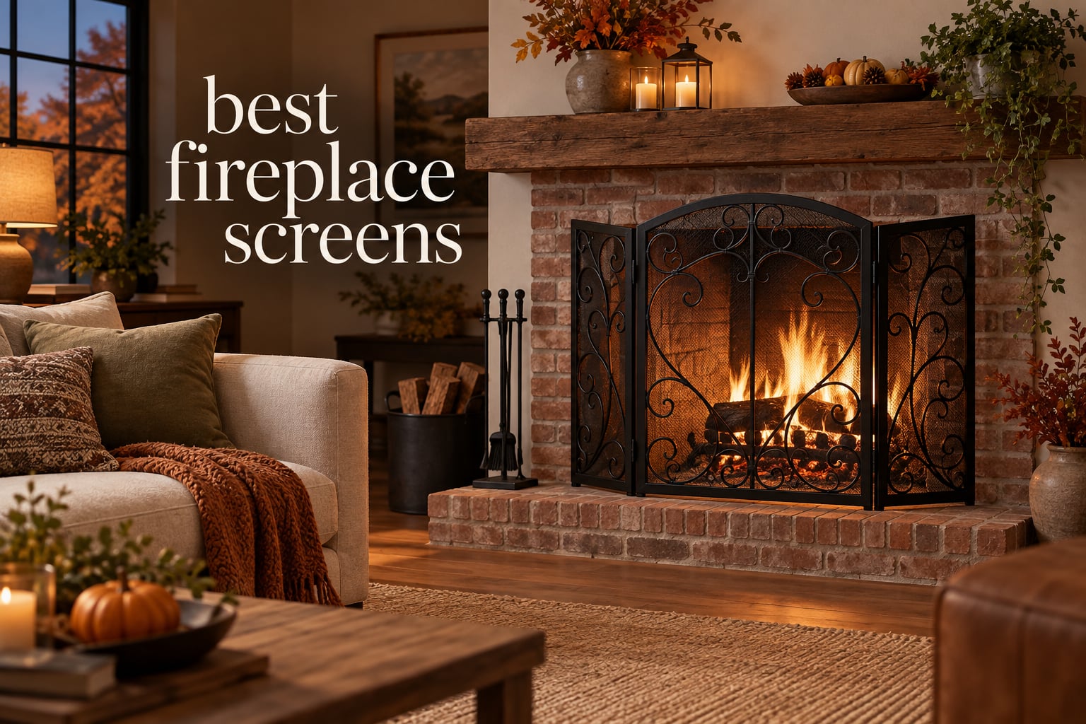 best fireplace screens