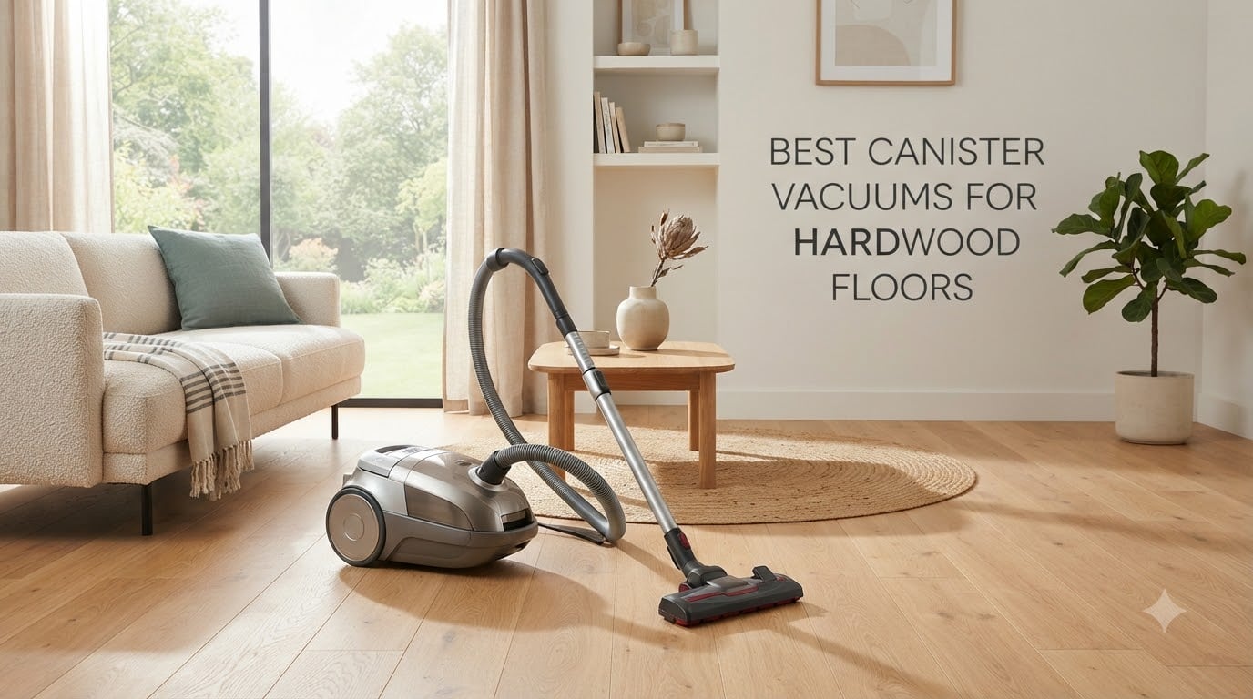 best canister vacuums for hardwood floors