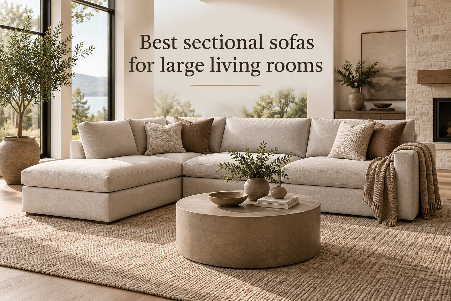 Best sectional sofas for large living rooms