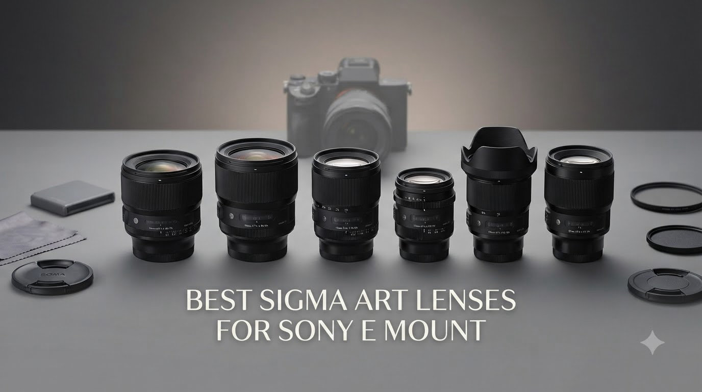 best sigma art lenses for sony e mount