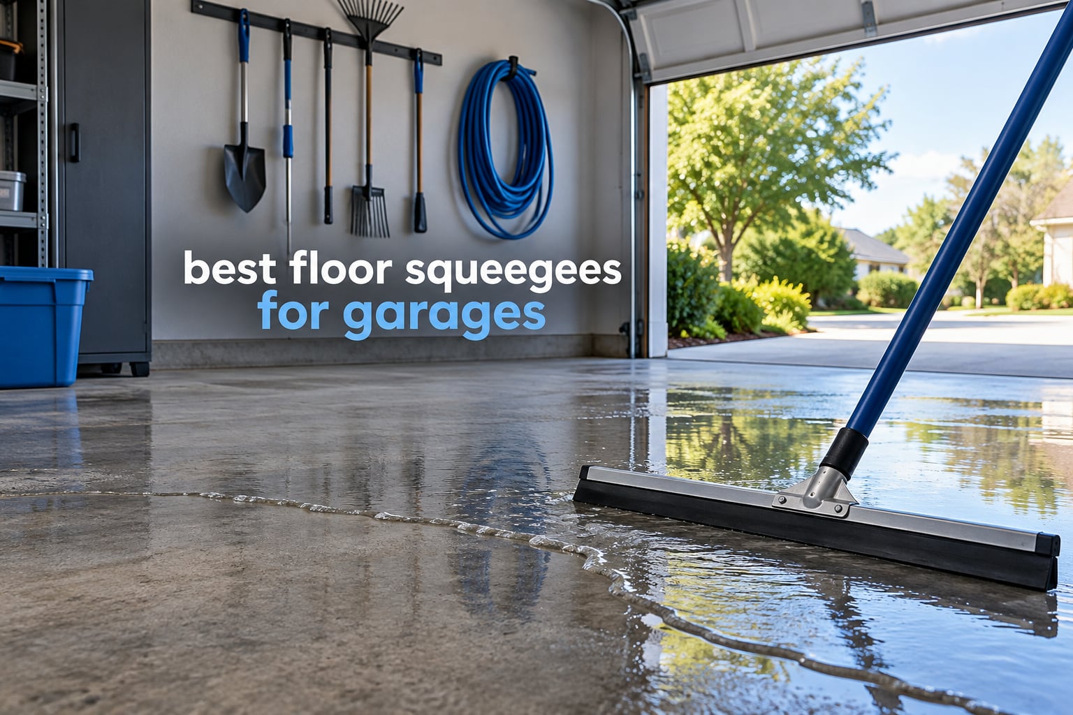 best floor squeegees for garages