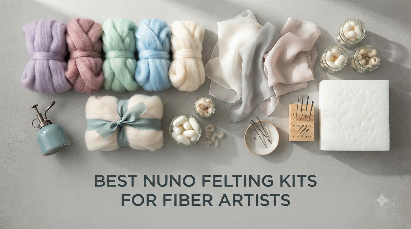 best nuno felting kits for fiber artists