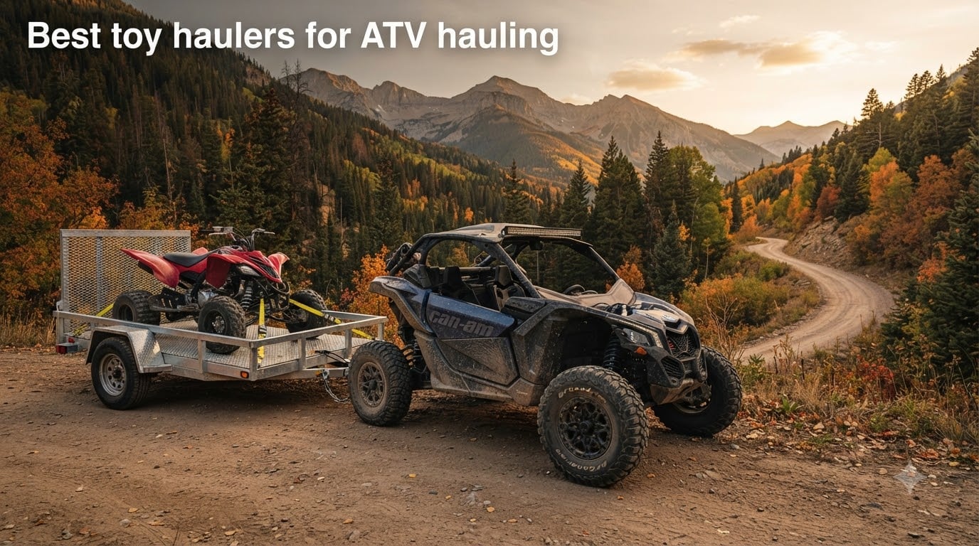 Best toy haulers for ATV hauling