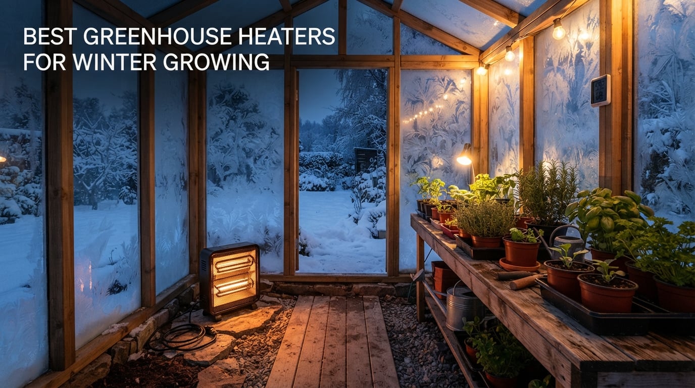 best greenhouse heaters for winter growing
