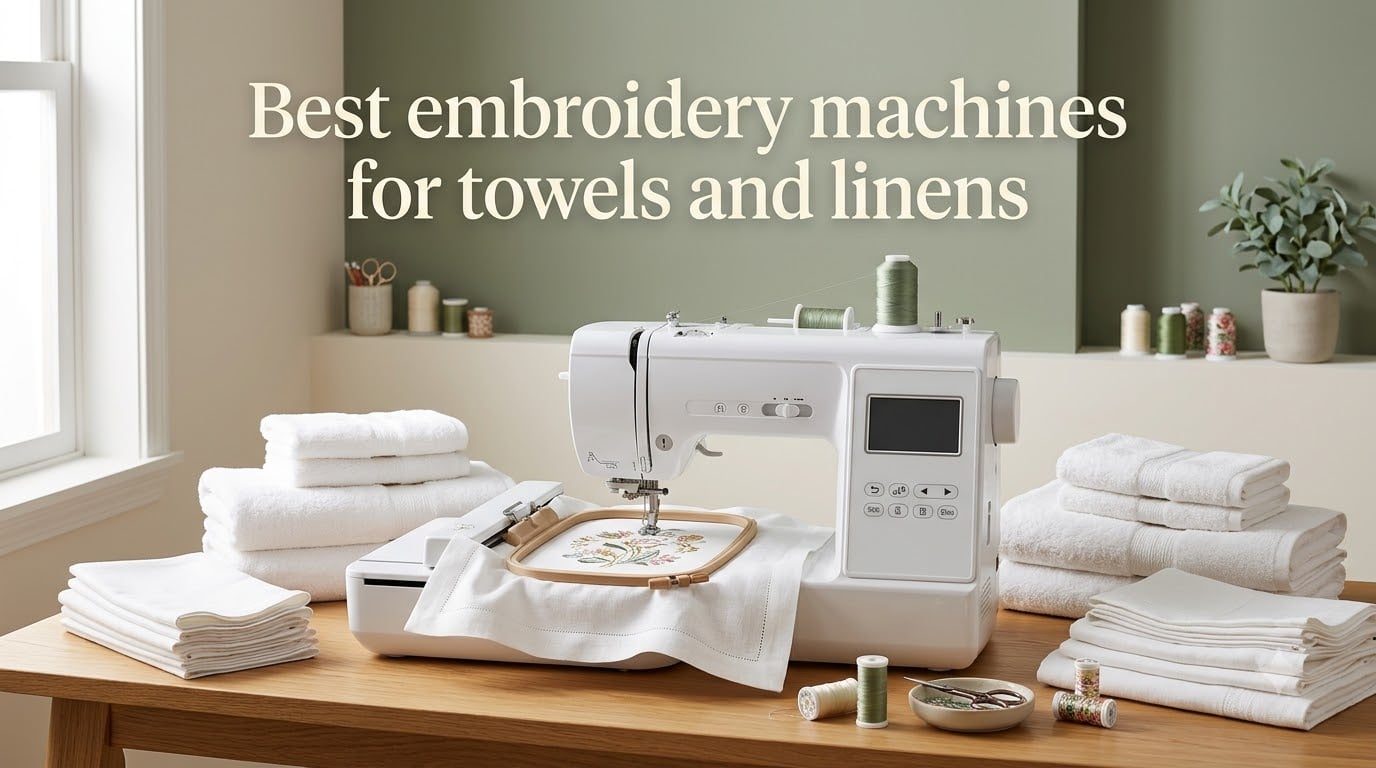 Best embroidery machines for towels and linens