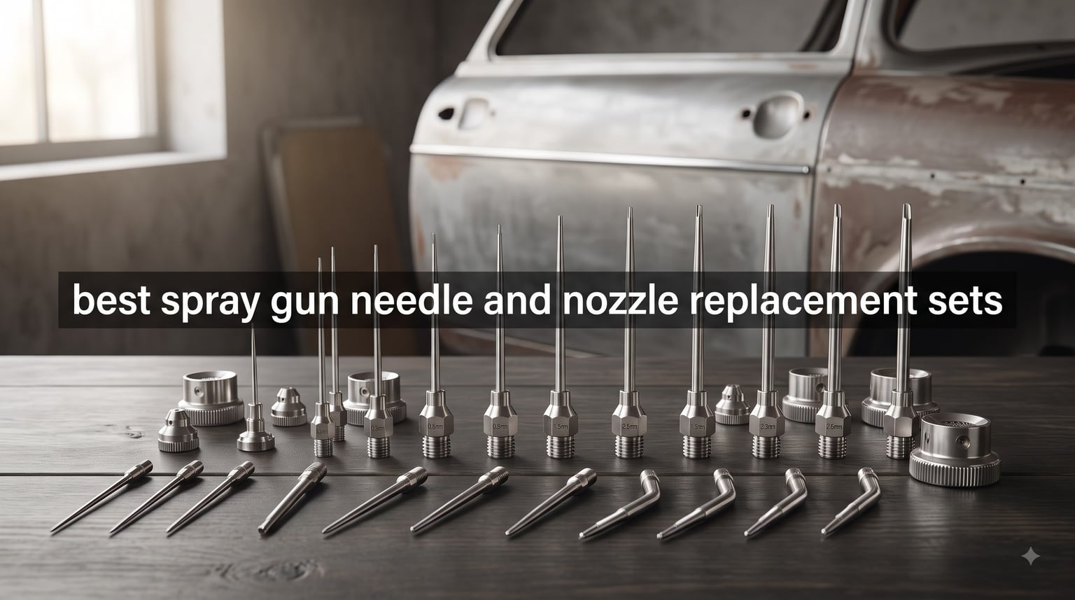 best spray gun needle and nozzle replacement sets