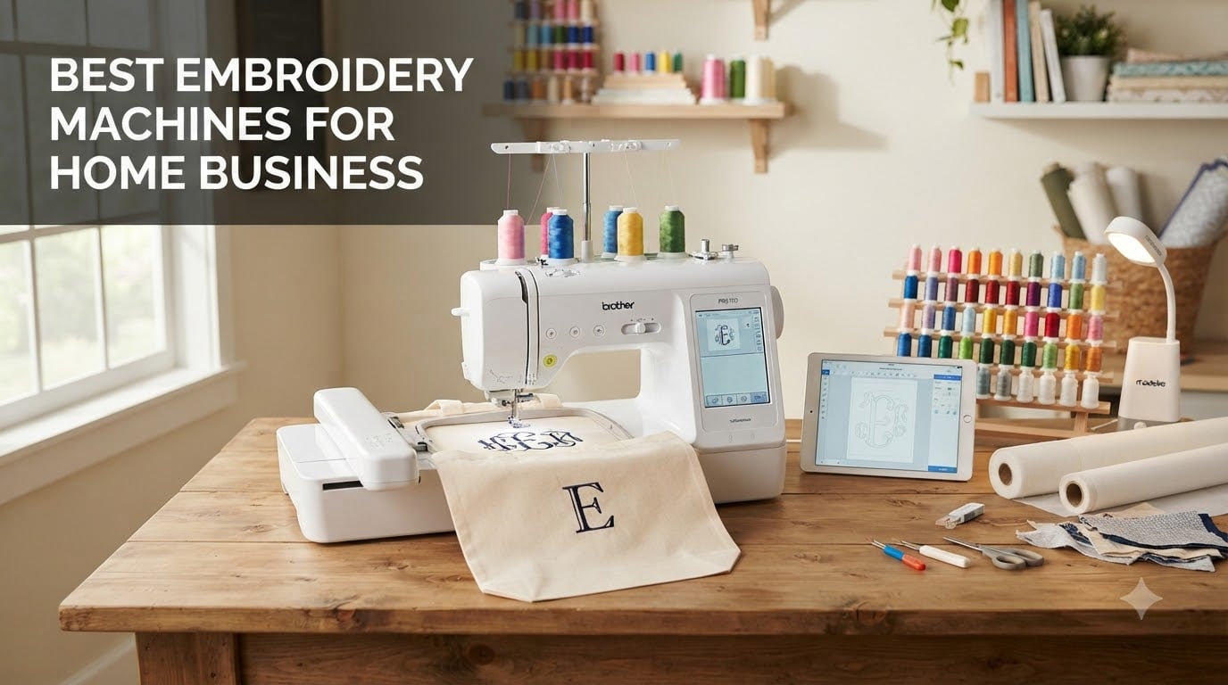 best embroidery machines for home business