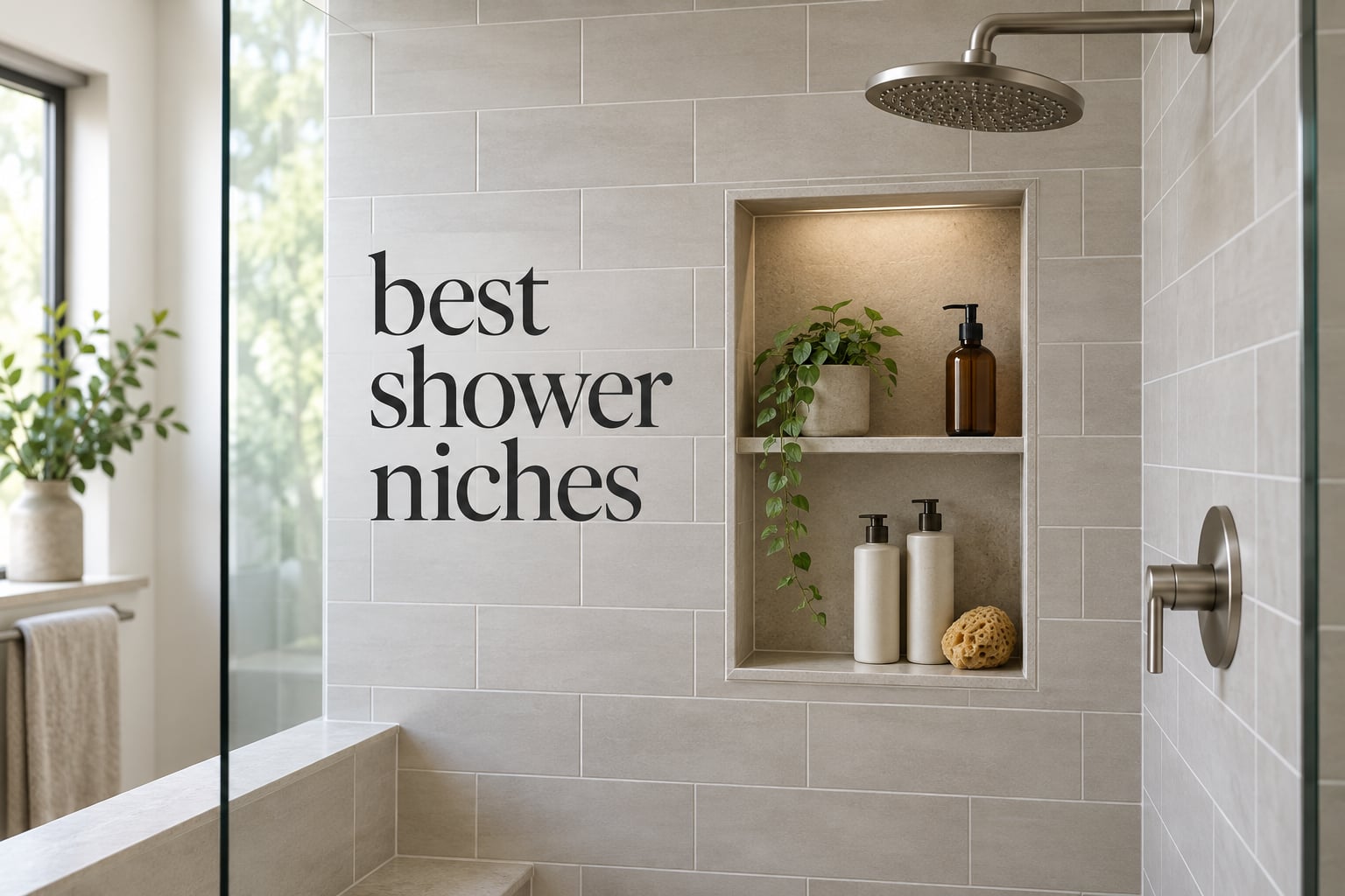 best shower niches