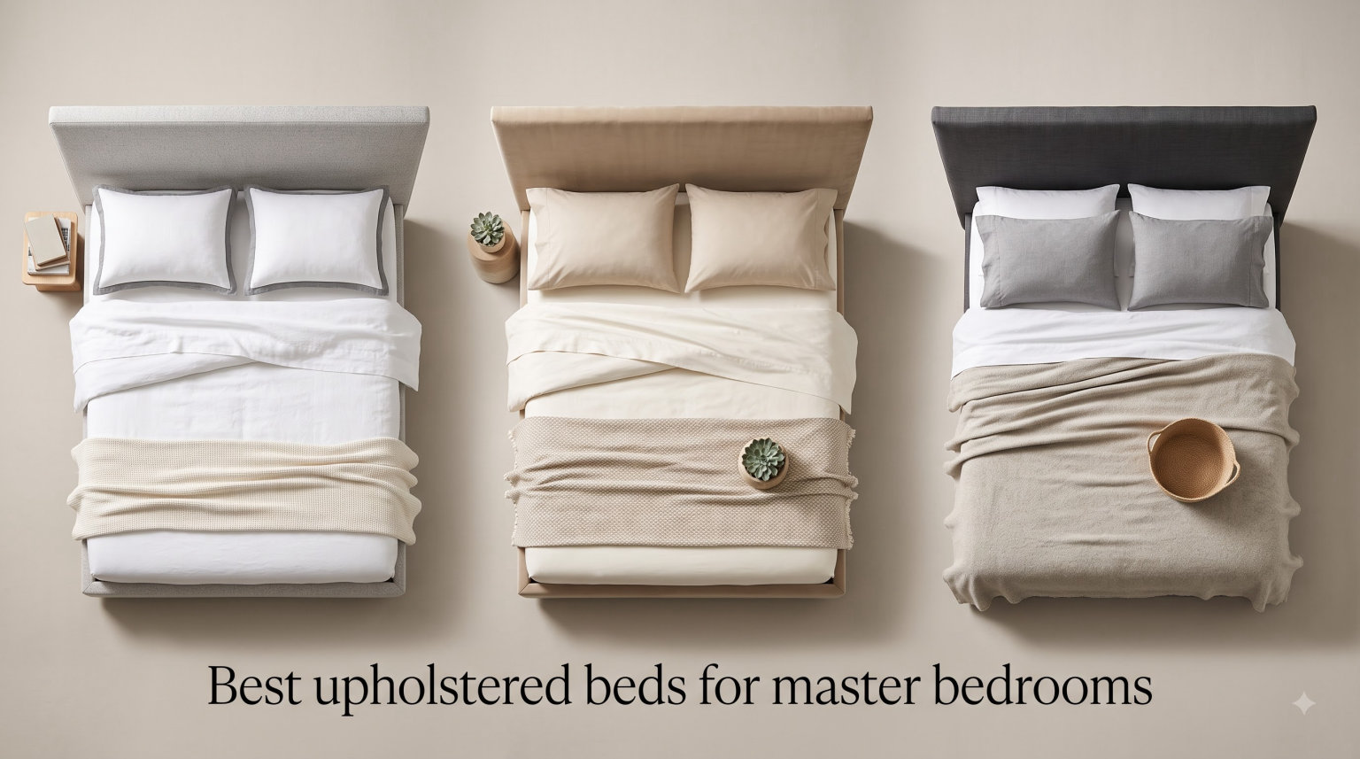 Best upholstered beds for master bedrooms