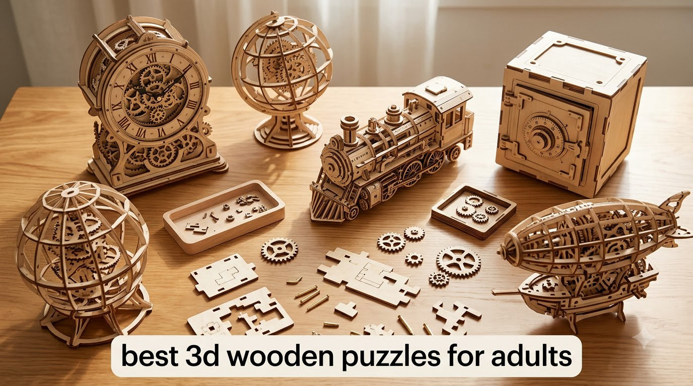 best 3d wooden puzzles for adults