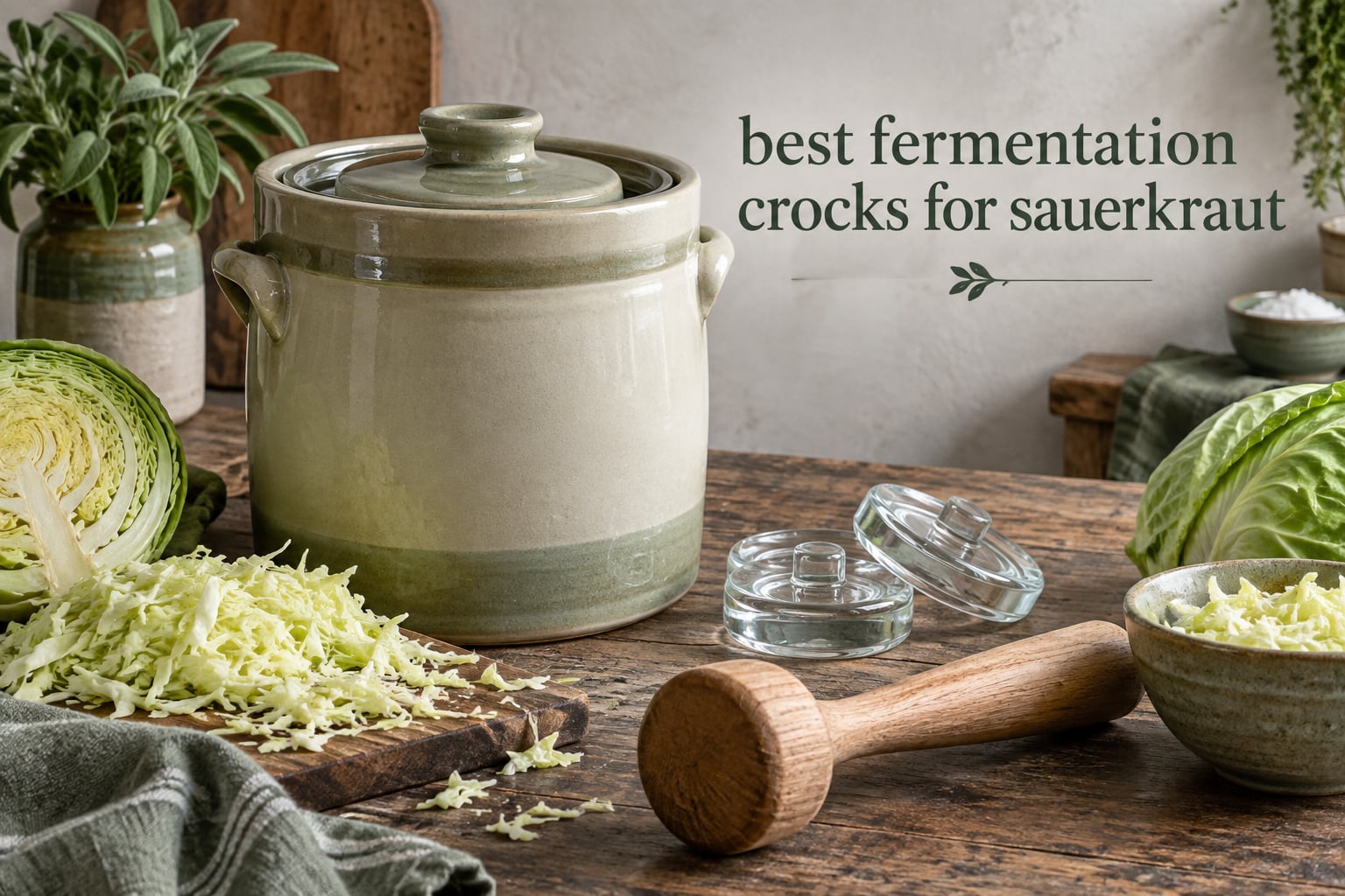 best fermentation crocks for sauerkraut