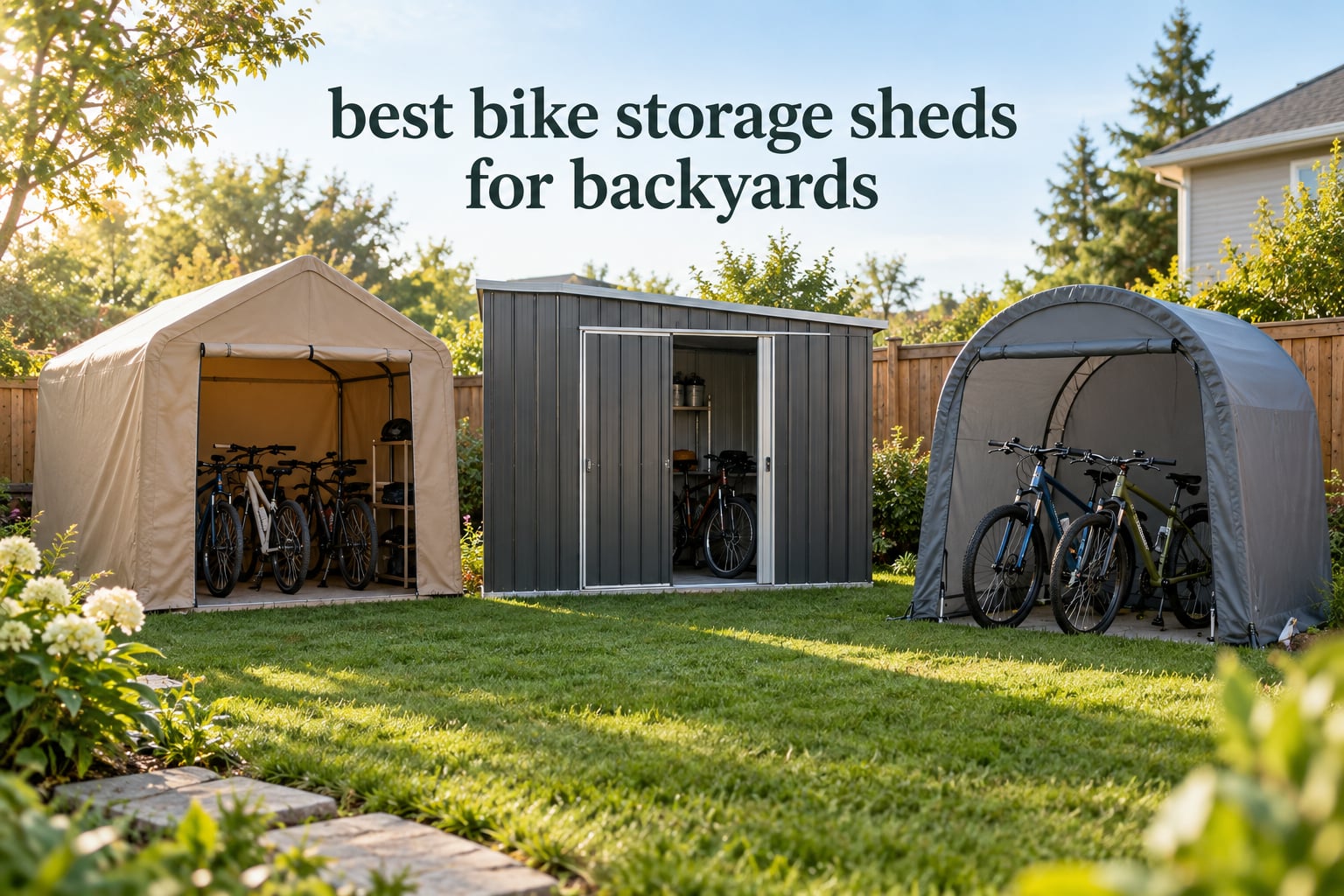 best bike storage sheds for backyards