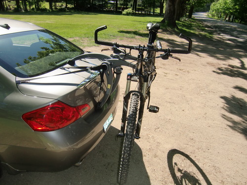 Saris Bones 805 2 Bike Trunk Mount Rack customer photo 1