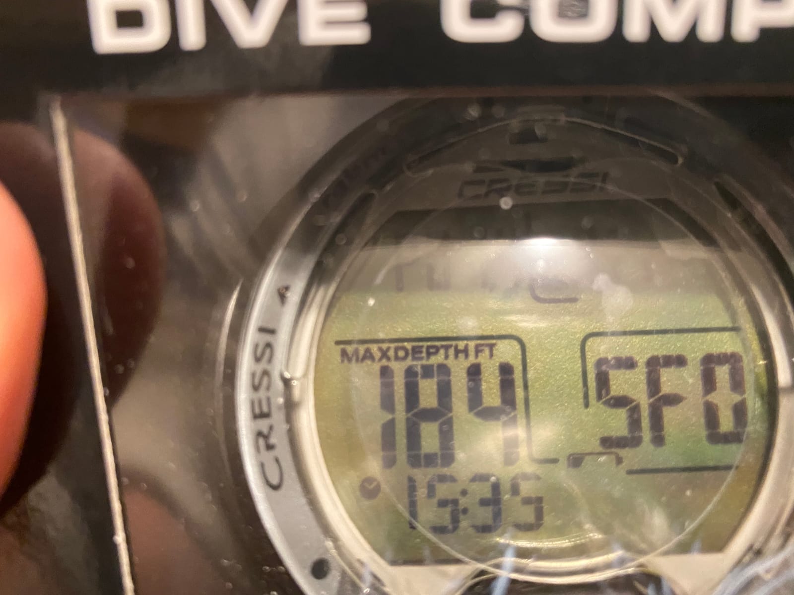 CRESSI Leonardo 2.0 G2 Dive Watch, One-Button Air Nitrox Gauge, White/Black customer photo 1