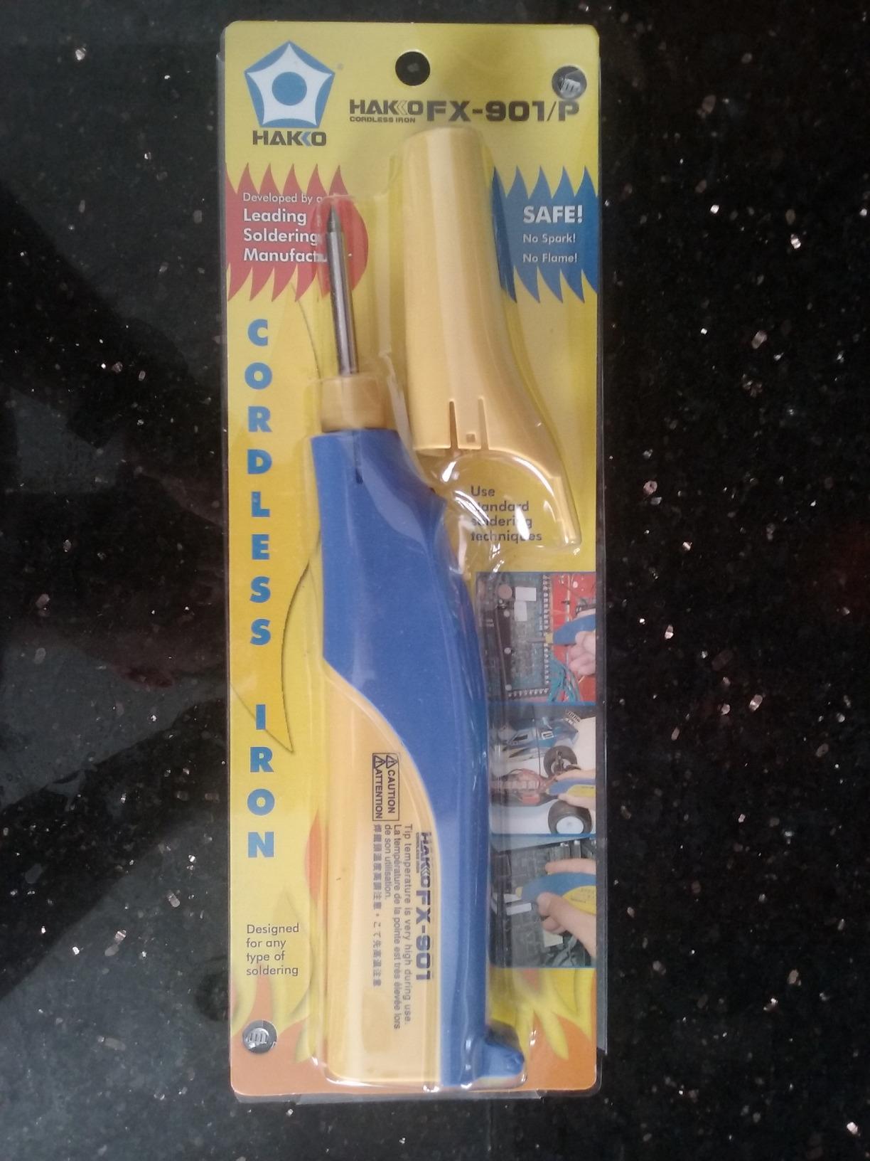 Hakko Soldering Iron,Battery,Cordless,6W FX-901/P - 1 Each customer photo 2