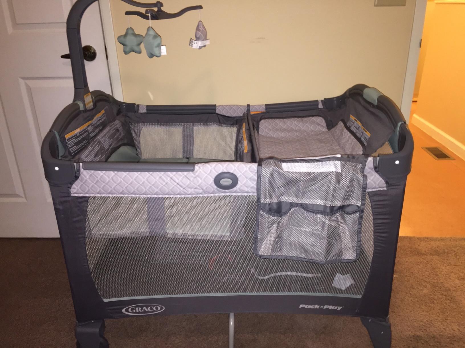 Graco Pack and Play Change 'n Carry Playard with Portable Changing Pad, Manor customer photo 1